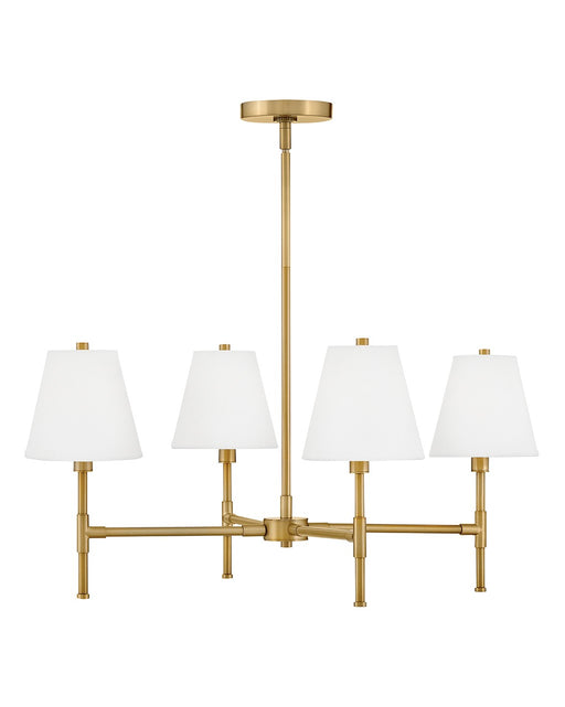 Lark - 83774LCB - LED Chandelier - Beale - Lacquered Brass