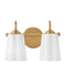 Lark - 85412DA - LED Vanity - Honey - Distressed Brass