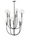 Hinkley - 30527BK - LED Chandelier - Alchemy - Black