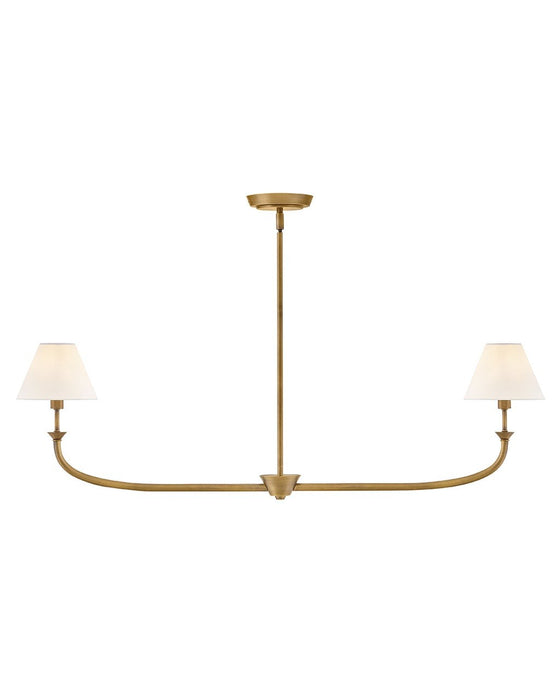 Hinkley - 45164HB - LED Linear - Greta - Heritage Brass