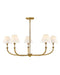 Hinkley - 45165HB - LED Chandelier - Greta - Heritage Brass