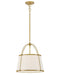 Hinkley - 4894LDB-OW - LED Pendant - Clarke - Lacquered Dark Brass