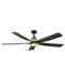 Hinkley - 906564FHB-LDD - 64"Ceiling Fan - Bodin - Heritage Brass