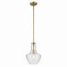 Kichler - 42141NBRCS - One Light Pendant - Everly - Brushed Natural Brass