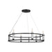 Kichler - 52490BK - Six Light Chandelier - Rosalind - Black