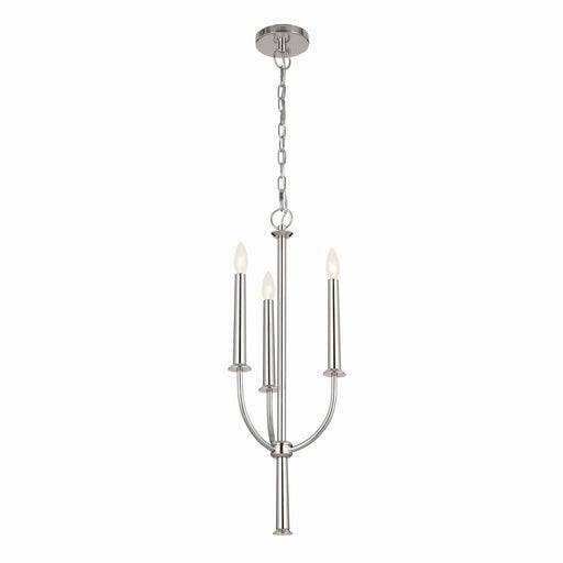 Kichler - 52496PN - Three Light Mini Chandelier - Florence - Polished Nickel