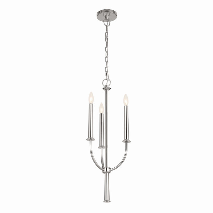 Kichler - 52496PN - Three Light Mini Chandelier - Florence - Polished Nickel