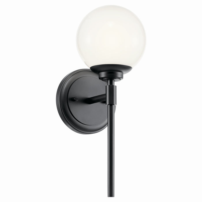 Kichler - 55170BK - One Light Wall Sconce - Benno - Black