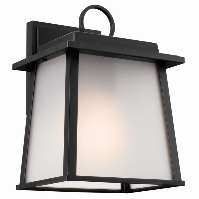 Kichler - 59105BK - One Light Outdoor Wall Mount - Noward - Black