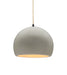 Justice Designs - CER-6530-MAT-MBLK-BEIG-TWST - One Light Pendant - Radiance - Matte White