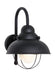 Generation Lighting. - 8871-12 - One Light Outdoor Wall Lantern - Sebring - Black