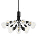 Mitzi - H680818-SBK - 18 Light Chandelier - Drea - Soft Black