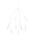 Mitzi - H689708-TWH - Eight Light Chandelier - Elsa - Textured White