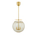 Hudson Valley - 1343-AGB - Three Light Pendant - Gill - Aged Brass