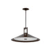 Hudson Valley - 3028-DB - LED Pendant - Clermont - Distressed Bronze