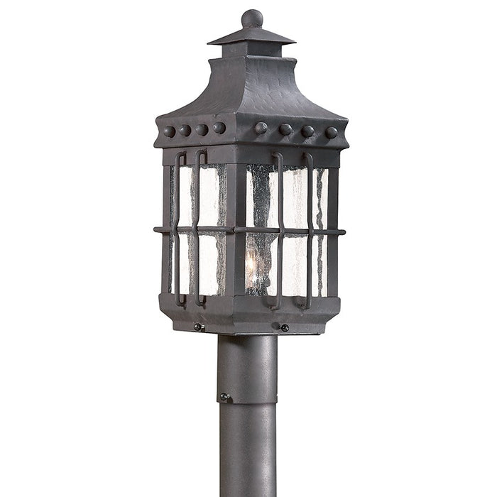 Troy Lighting - P8972-TBK - One Light Post Lantern - Dover