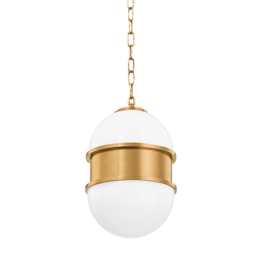 Corbett Lighting - 272-41-VB - One Light Pendant - Broomley - Vintage Brass