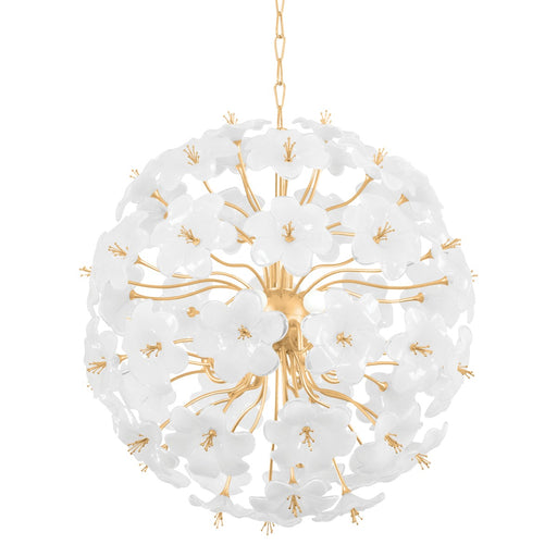 Corbett Lighting - 367-33-GL - Eight Light Chandelier - Hygea - Gold Leaf