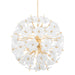 Corbett Lighting - 367-33-GL - Eight Light Chandelier - Hygea - Gold Leaf