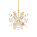 Corbett Lighting - 371-29-VGL - Nine Light Chandelier - Gleason - Vintage Gold Leaf