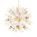 Corbett Lighting - 371-37-VGL - 12 Light Chandelier - Gleason - Vintage Gold Leaf