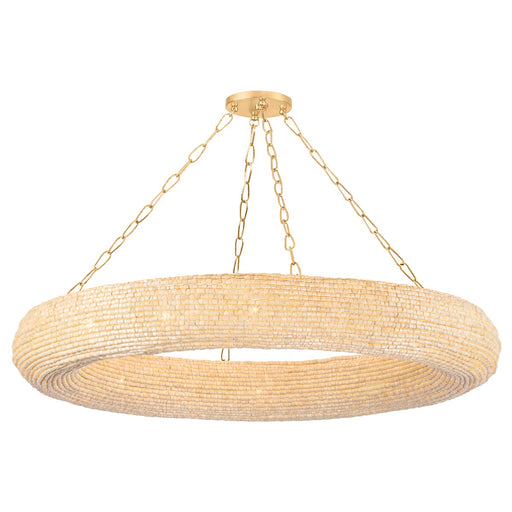 Corbett Lighting - 384-50-VGL - 16 Light Chandelier - Lure - Vintage Gold Leaf