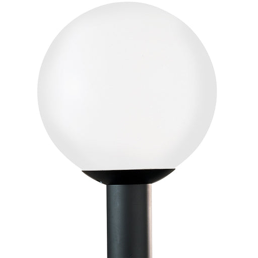 Generation Lighting. - 8252-68 - One Light Outdoor Post Lantern - Outdoor Globe - White Plastic