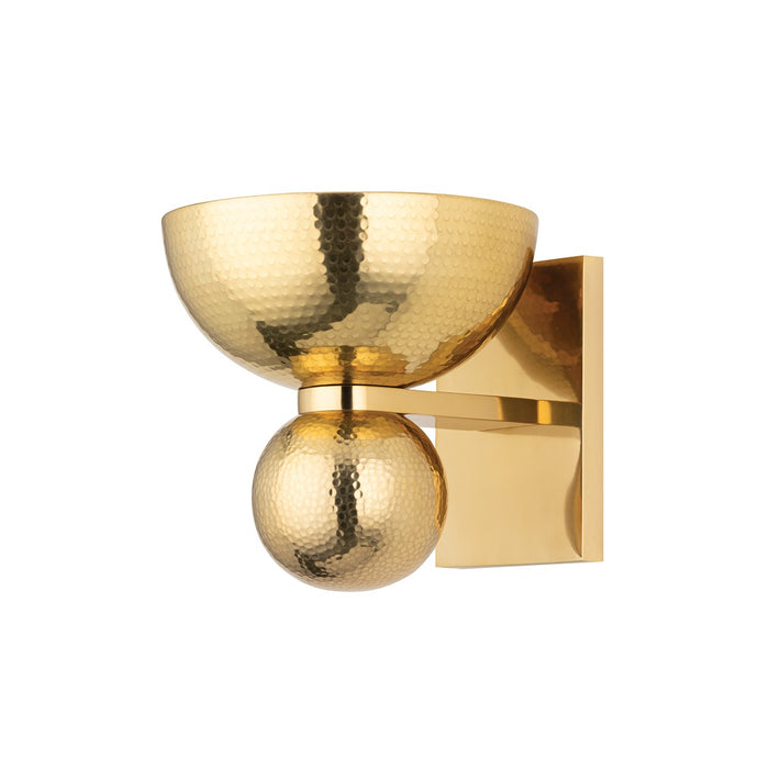 Corbett Lighting - 456-01-VB - One Light Wall Sconce - Catania - Vintage Brass