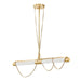 Corbett Lighting - 463-02-VB - LED Linear - Lariat - Vintage Brass