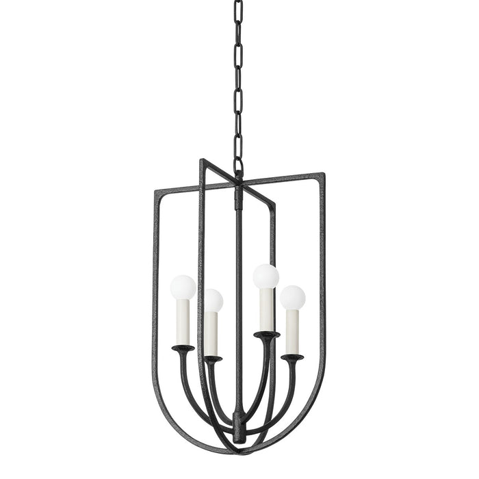 Troy Lighting - F3214-BI - Four Light Lantern - Kael - Black Iron