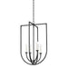 Troy Lighting - F3218-BI - Four Light Lantern - Kael - Black Iron