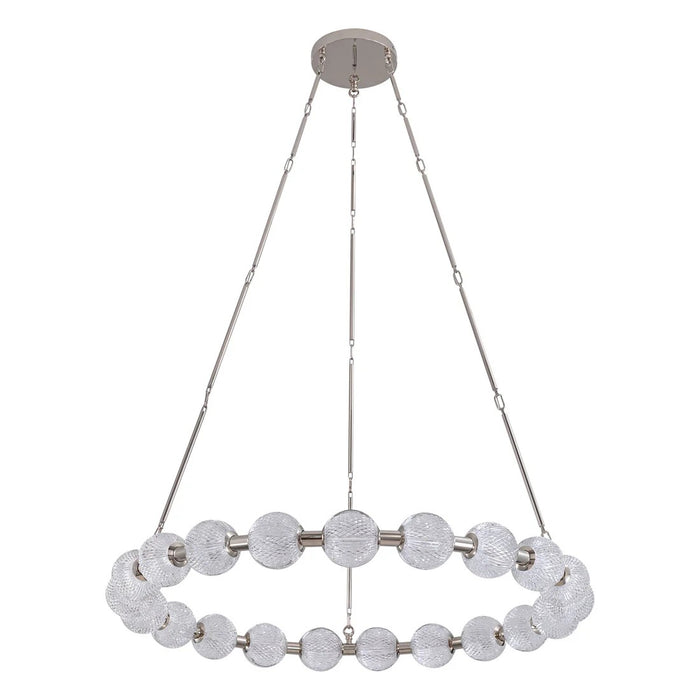 Alora - CH321041PN-UNV-010 - LED Chandelier - Marni - Polished Nickel