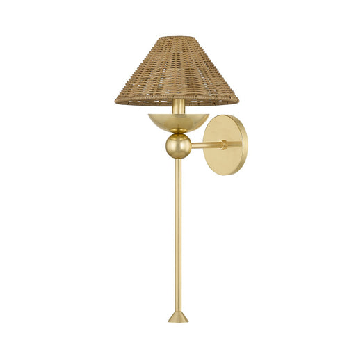 Mitzi - H968101-AGB - One Light Wall Sconce - Perilla - Aged Brass