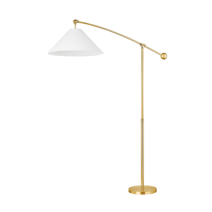 Mitzi - HL696401-AGB - One Light Floor Lamp - Birdie - Aged Brass