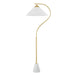 Mitzi - HL930401-AGB - One Light Floor Lamp - Bianca - Aged Brass