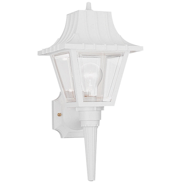 Generation Lighting. - 8720-15 - One Light Outdoor Wall Lantern - Polycarbonate Outdoor - White