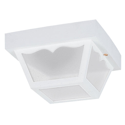 Generation Lighting. - 7567-15 - One Light Outdoor Flush Mount - Outdoor Ceiling - White