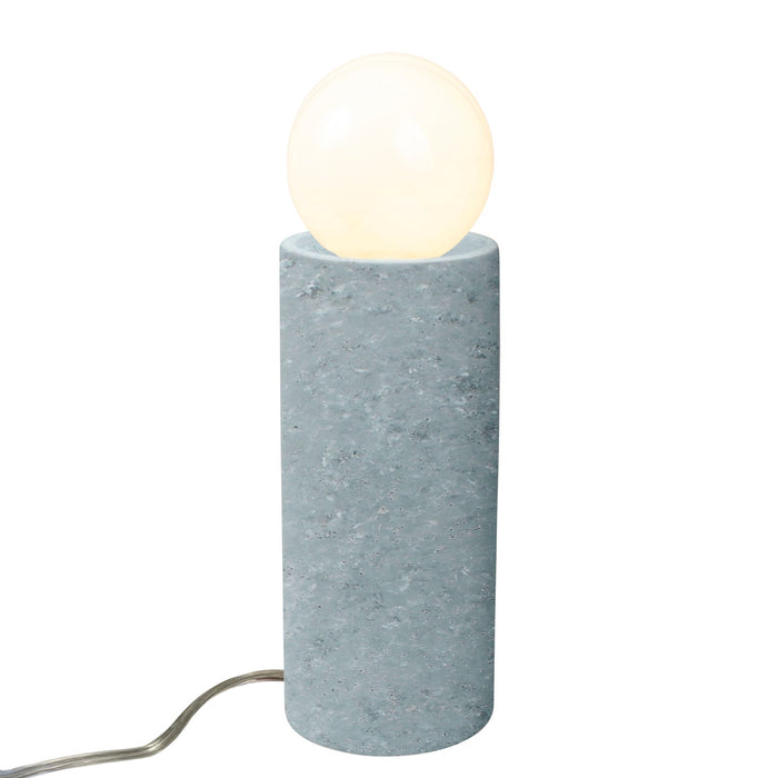 Justice Designs - CER-2465-CONC - One Light Portable - Portable - Concrete