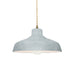 Justice Designs - CER-6260-CONC-ABRS-BEIG-TWST - One Light Pendant - Radiance - Concrete