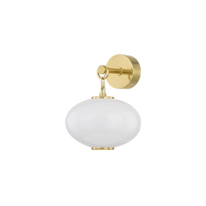 Corbett Lighting - 473-01-VPB - LED Wall Sconce - Nephele - Vintage Polished Brass