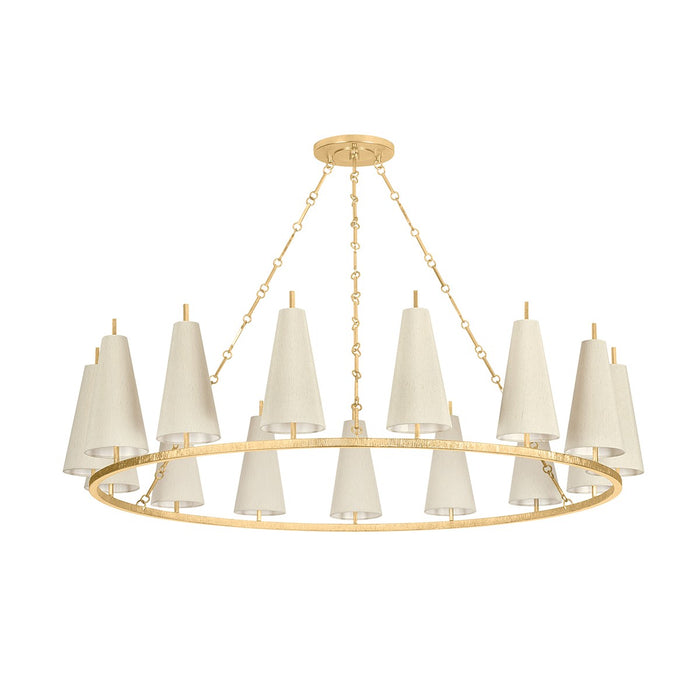 Corbett Lighting - 480-54-VGL - 15 Light Chandelier - Tirana - Vintage Gold Leaf