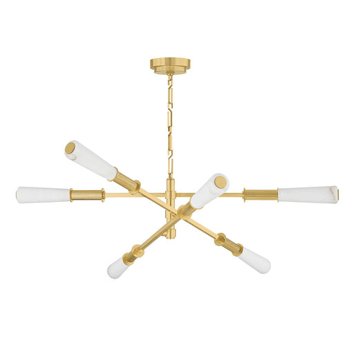 Corbett Lighting - 490-48-VPB - LED Chandelier - Dashiell - Vintage Polished Brass