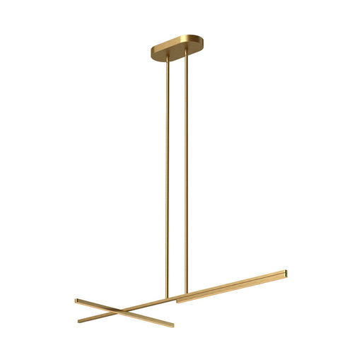 Kuzco Lighting - LP28748-BG-UNV - LED Linear Pendant - Shift - Brushed Gold