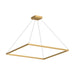 Kuzco Lighting - PD88148-BG-UNV-010 - LED Pendant - Piazza - Brushed Gold