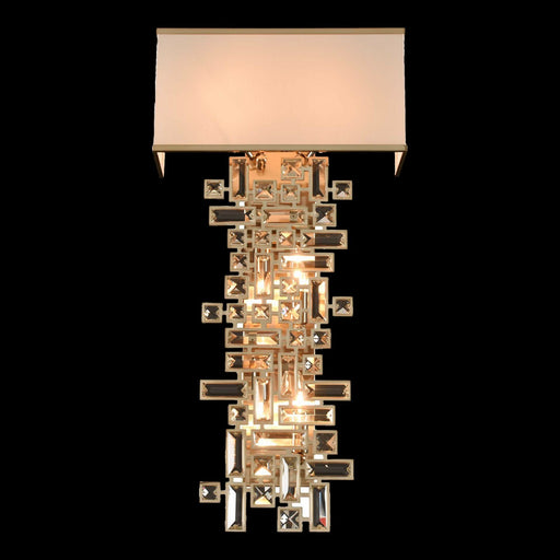 Allegri - 027620-038-FR001 - Six Light Wall Bracket - Vermeer - Brushed Champagne Gold