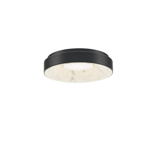 W.A.C. Lighting - FM-97414-BK - LED Flush Mount - Crackle - Black