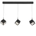 W.A.C. Lighting - PD-29303L-BK - LED Chandelier - Ice Cube - Black