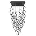 W.A.C. Lighting - PD-47825S-BK - LED Chandelier - Interlace - Black