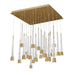 W.A.C. Lighting - PD-59425S-AB - LED Chandelier - Quill - Aged Brass