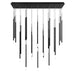 W.A.C. Lighting - PD-69423L-BK - LED Chandelier - Viggo - Black